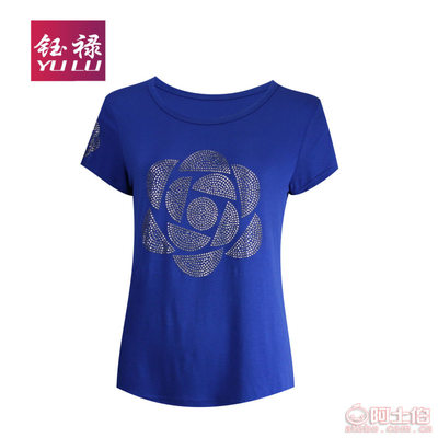 鈺祿夏裝 時尚與舒適并存的貼鉆打底衫，引領女裝批發新潮流